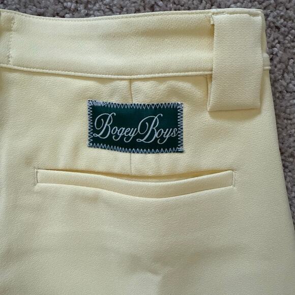 Bogey Boys The Best Pant Yellow Size 30 - Picture 5 of 8